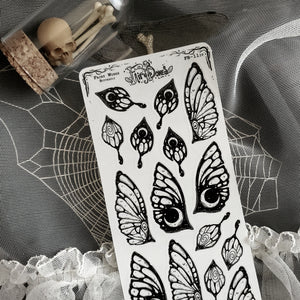 Butterfly Fairy Wing STICKER Sheet
