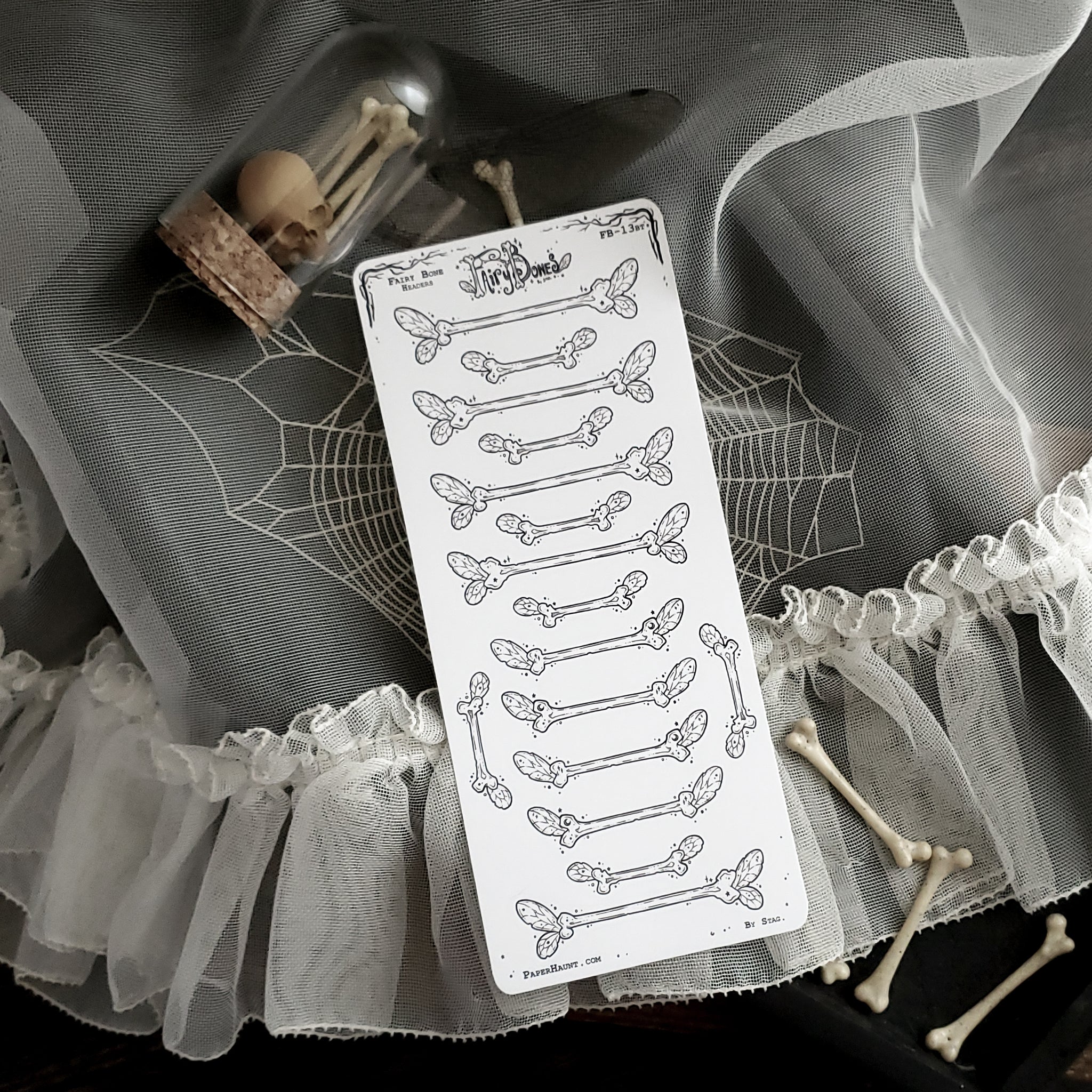 Fairy Bone Divider STICKER Sheet