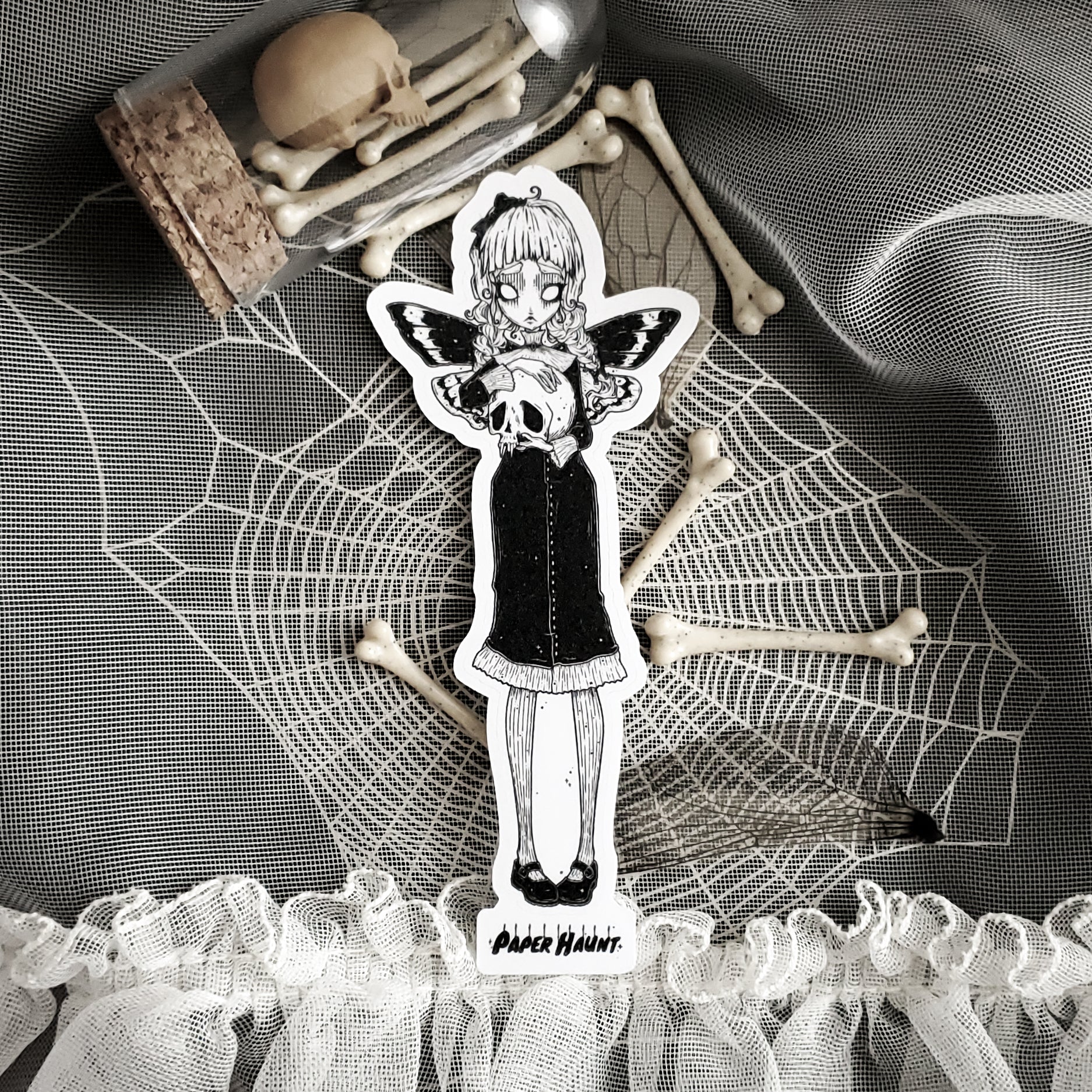 Death Moth Fairy Sticker