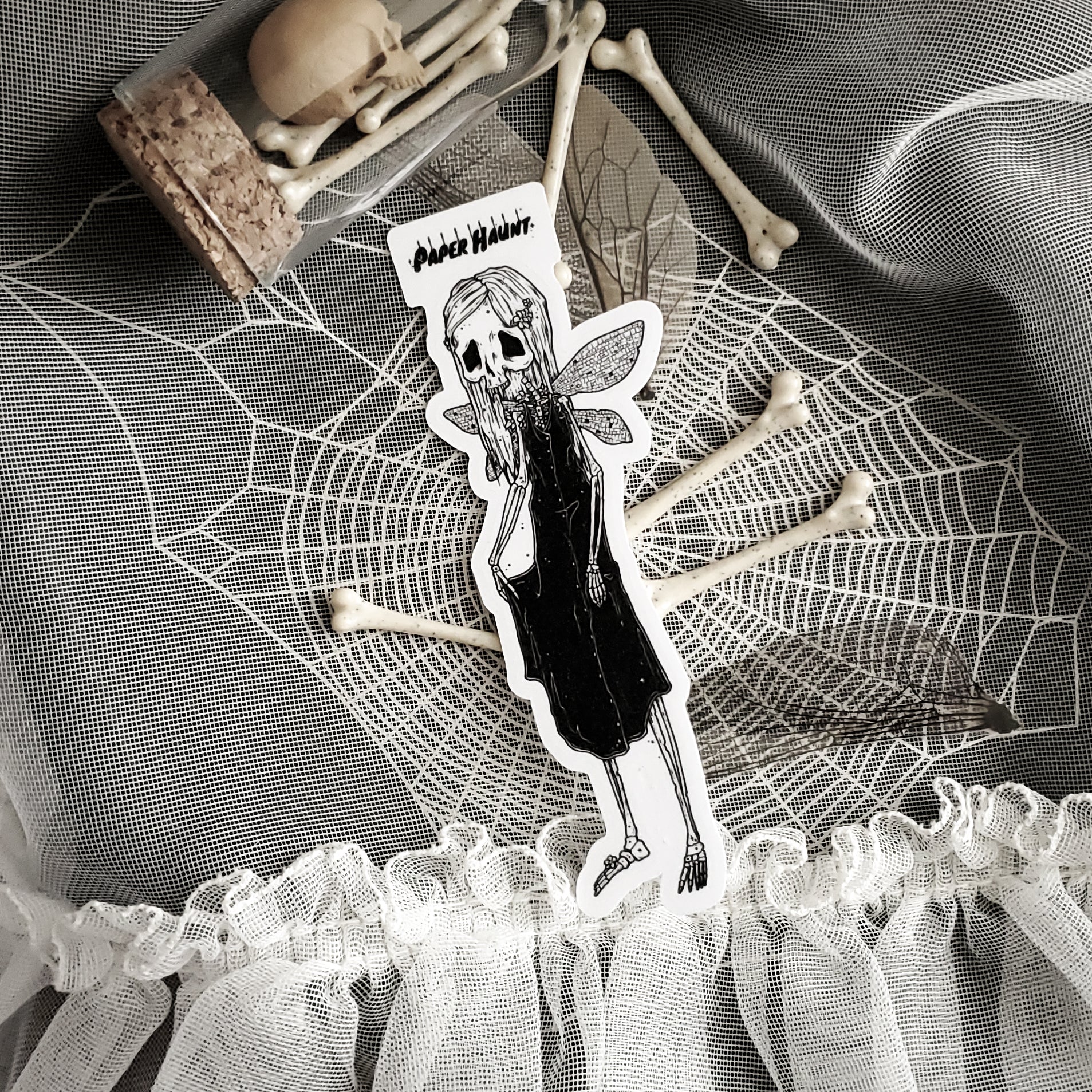 Daisy Bones Fairy Skeleton Sticker