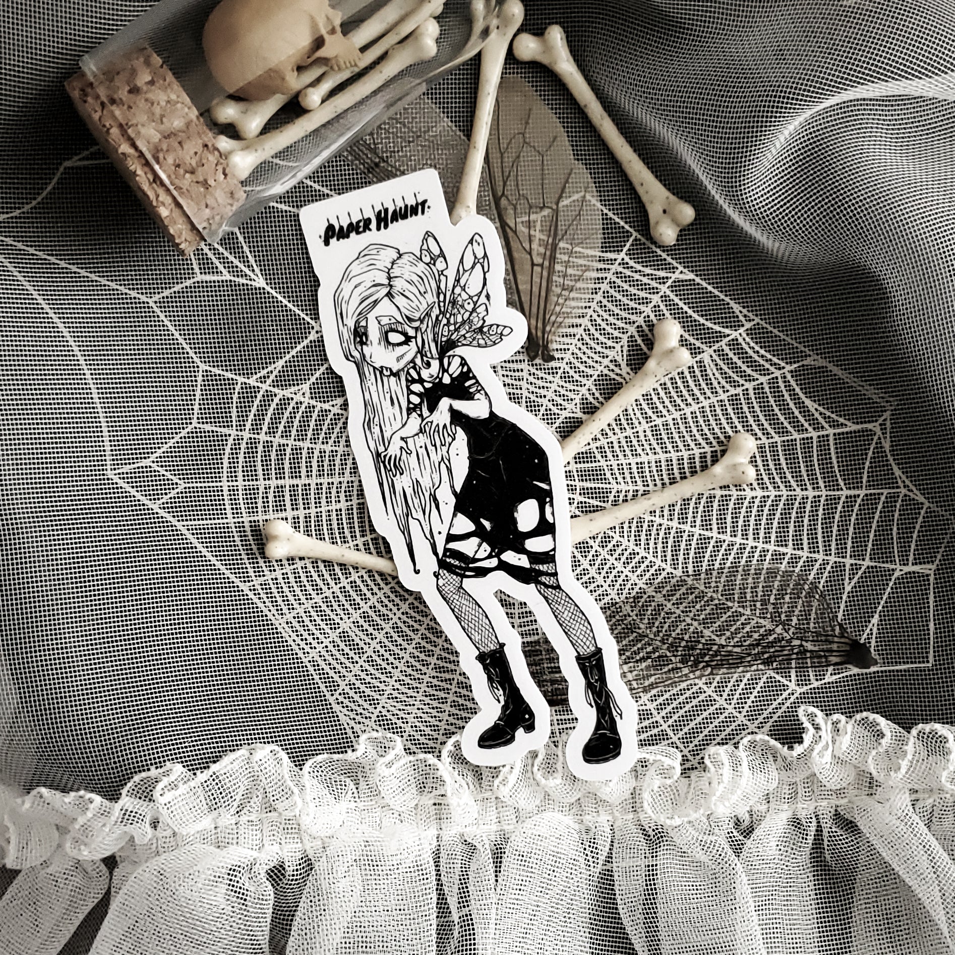 Vampire Fairy Sticker