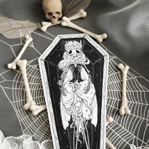 Coffin Skeleton Fairy Magnet