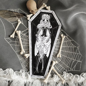 Coffin Skeleton Fairy Magnet