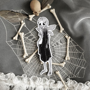 Daisy Bones Skeleton Fairy Magnet