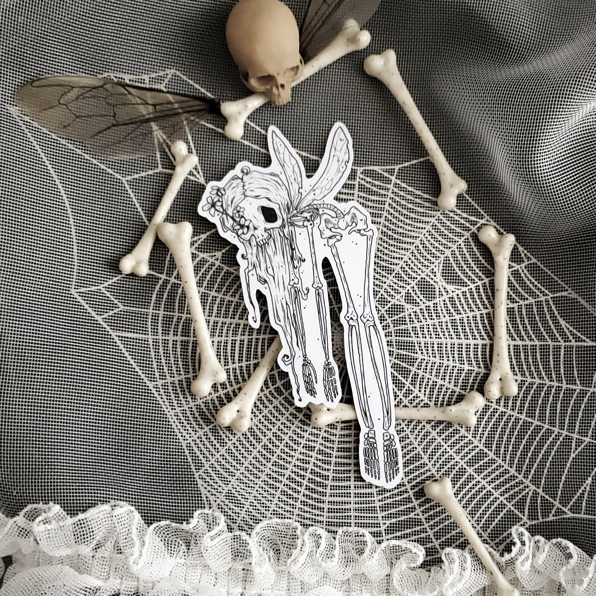 Fairy Skeleton Magnet