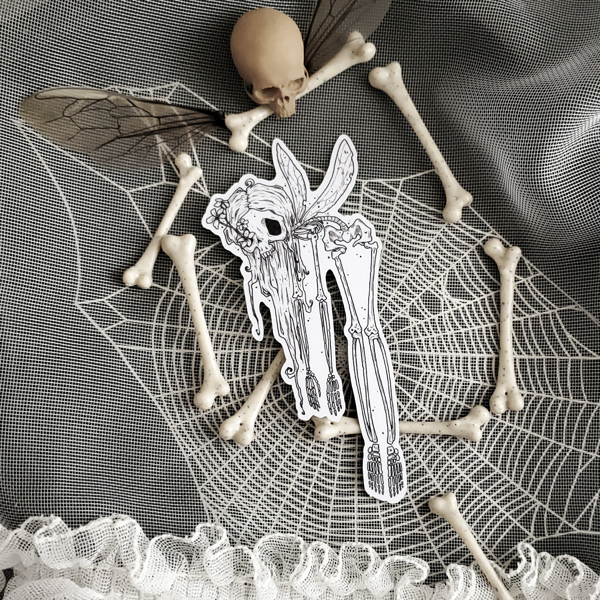 Fairy Skeleton Magnet
