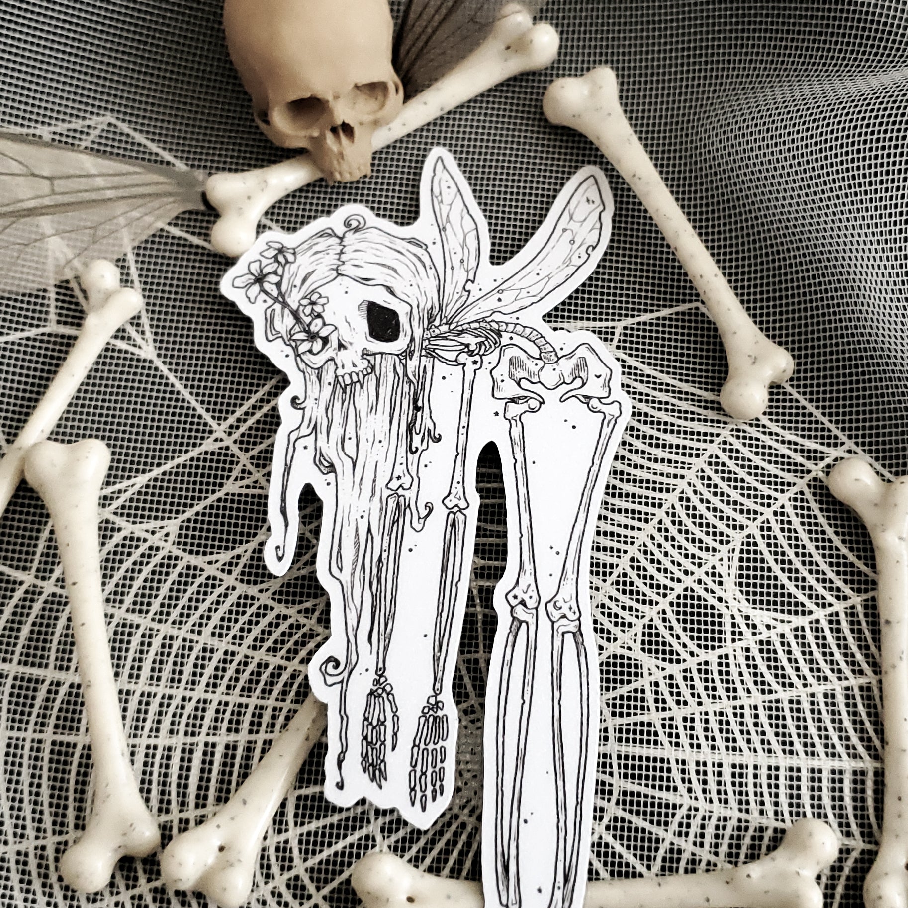 Fairy Skeleton Magnet