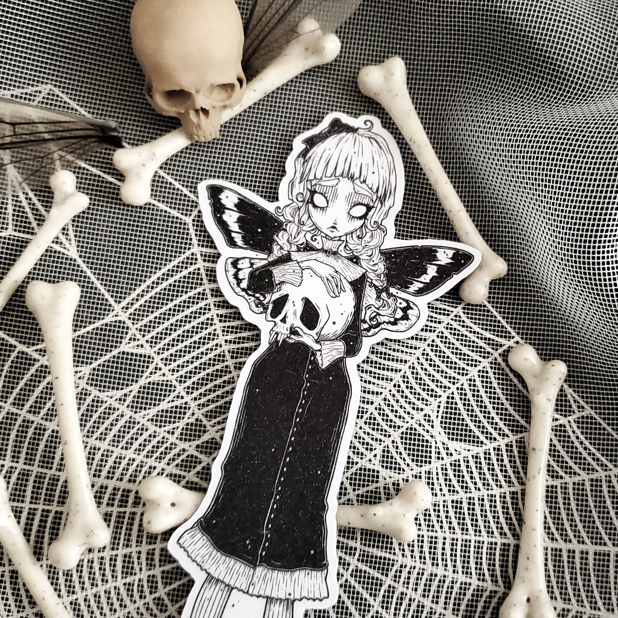 Death Moth Fairy Magnet