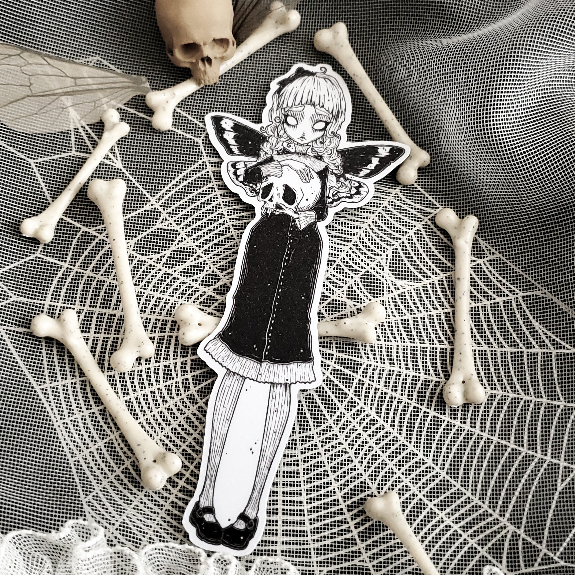 Death Moth Fairy Magnet