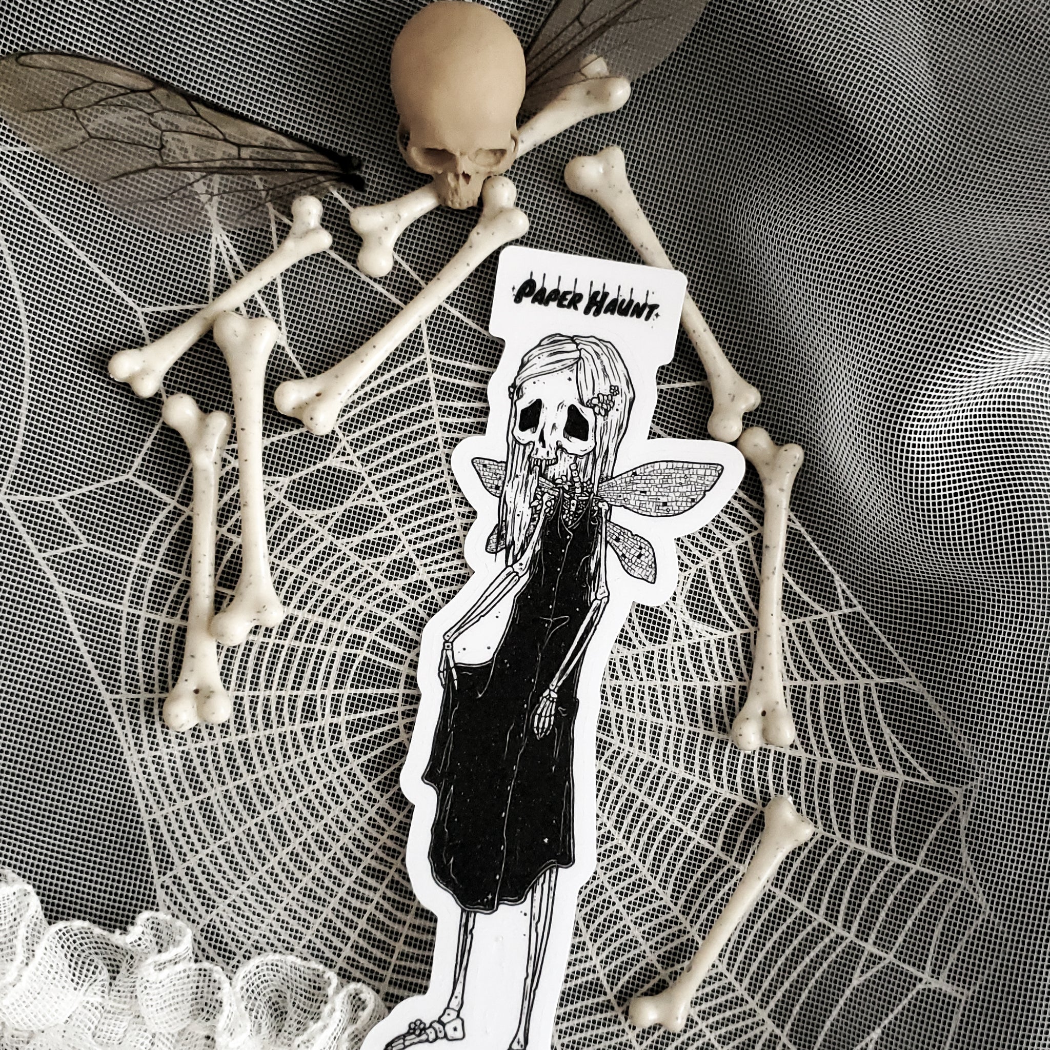 Daisy Bones Fairy Skeleton Sticker