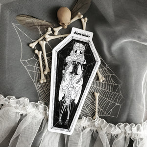 Coffin Fairy Skeleton Sticker