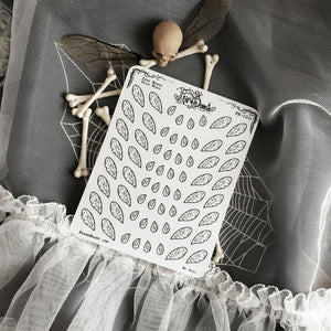 Mini Fairy Wing Planner STICKER Sheet