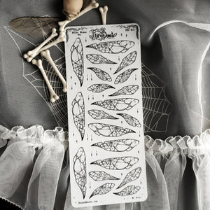 Web Fairy Wing STICKER Sheet