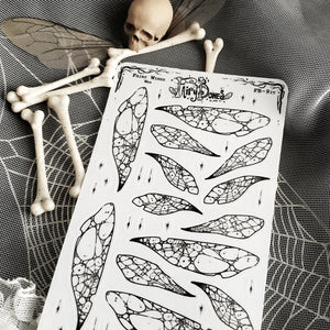 Web Fairy Wing STICKER Sheet