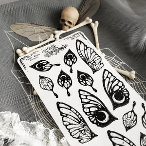Butterfly Fairy Wing STICKER Sheet