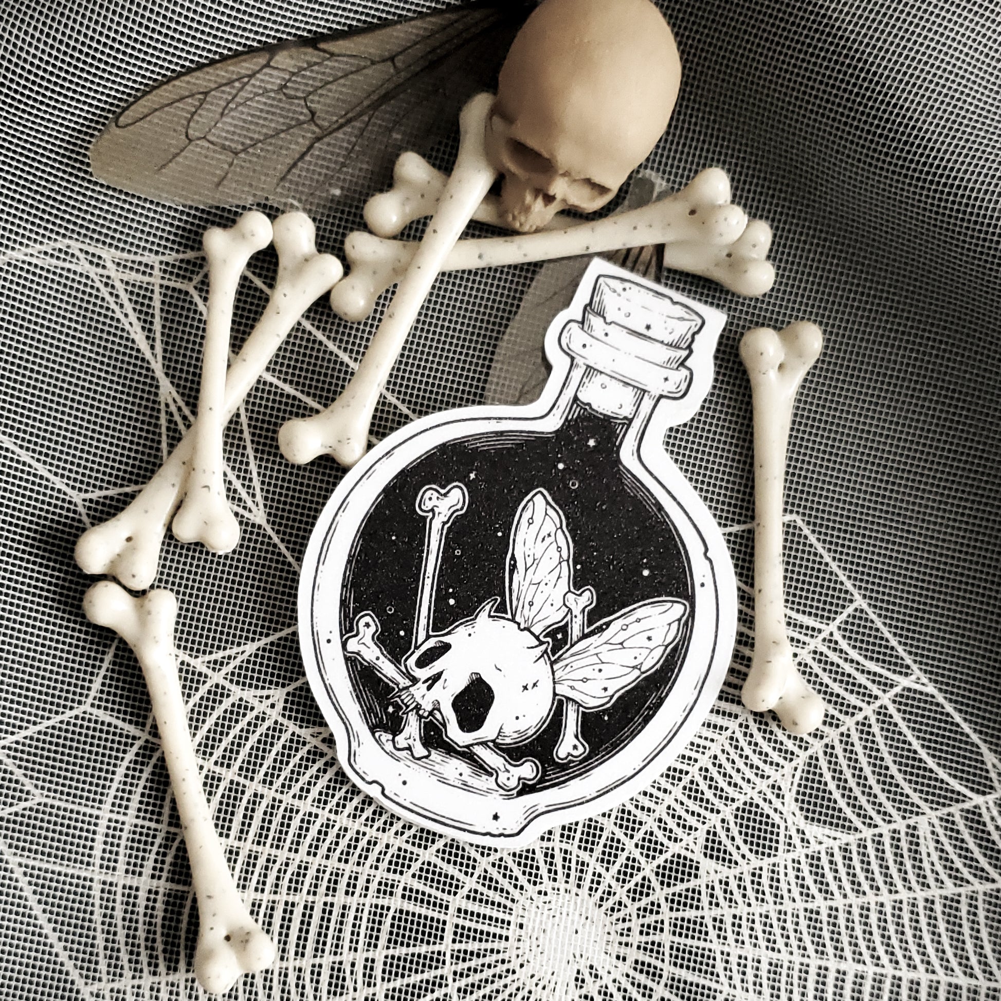 Bottled Fairy Magnetic Bookmark