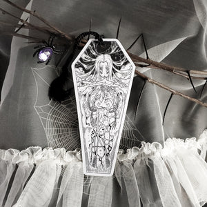 Skeleton Coffin Spider Bookmark