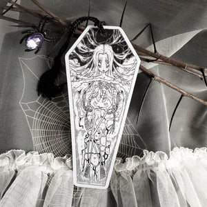 Skeleton Coffin Spider Bookmark