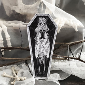 Coffin Skeleton Fairy Magnet