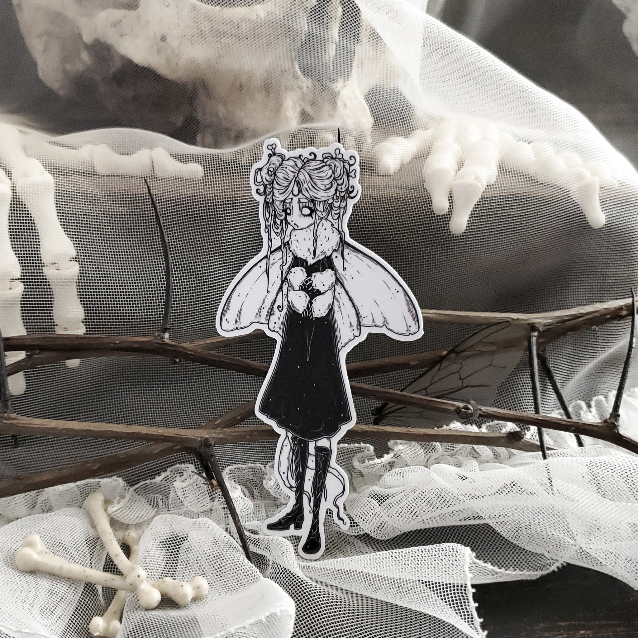 Moon Moth Fairy Magnet