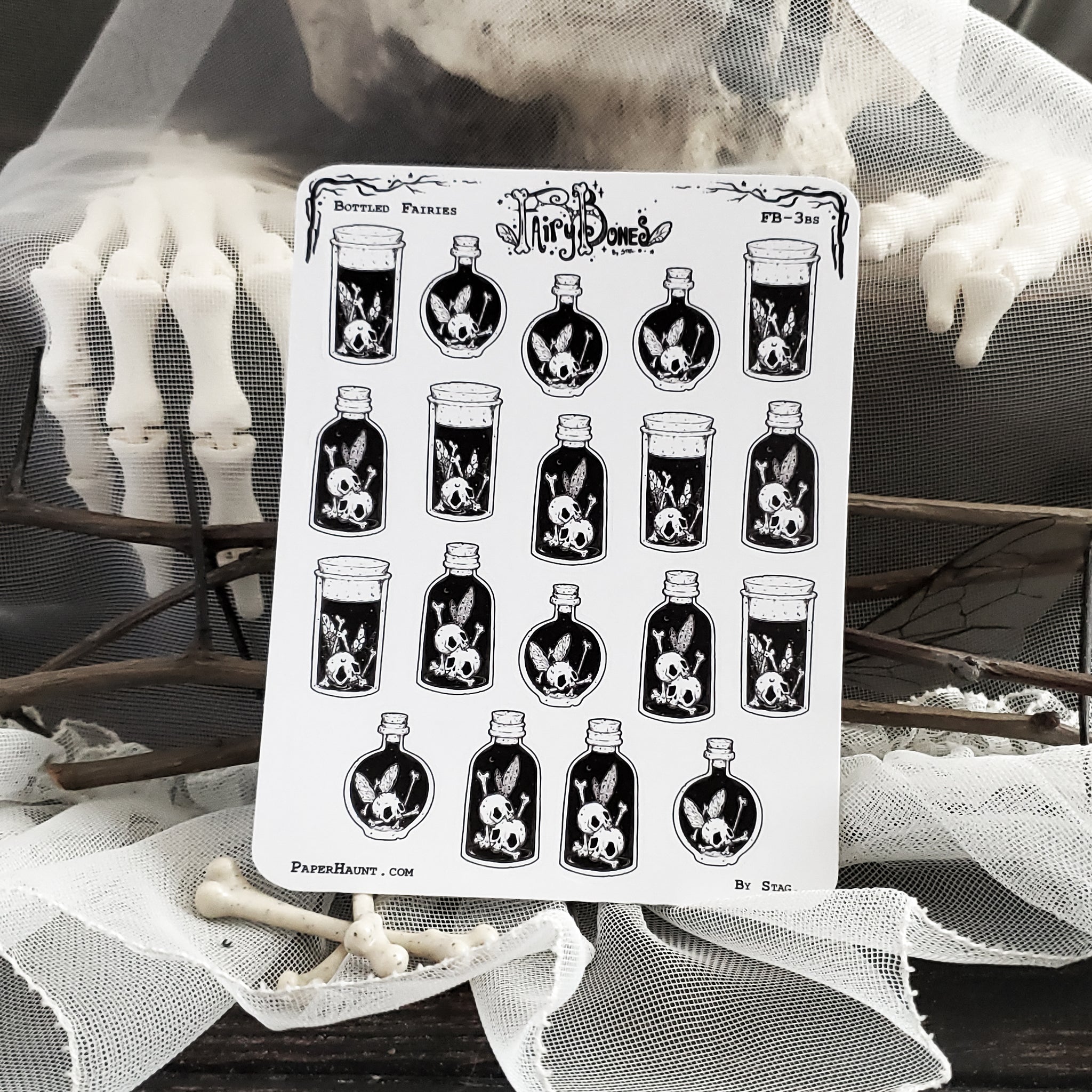 Bottled Fairies Planner STICKER Sheet