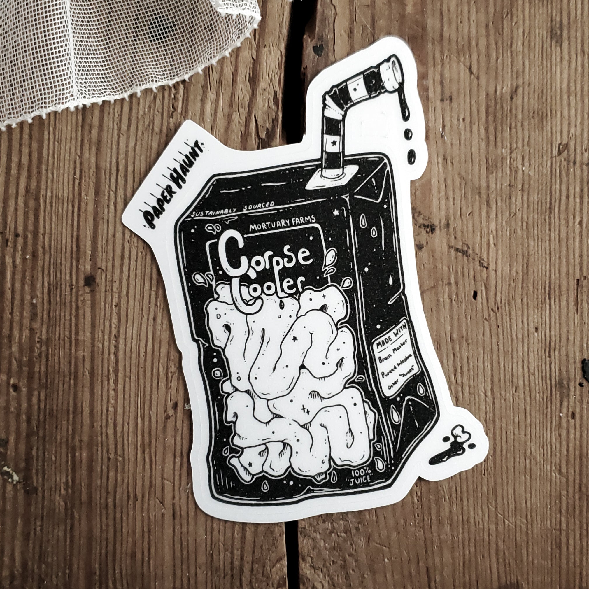 Zombie Juicebox STICKER