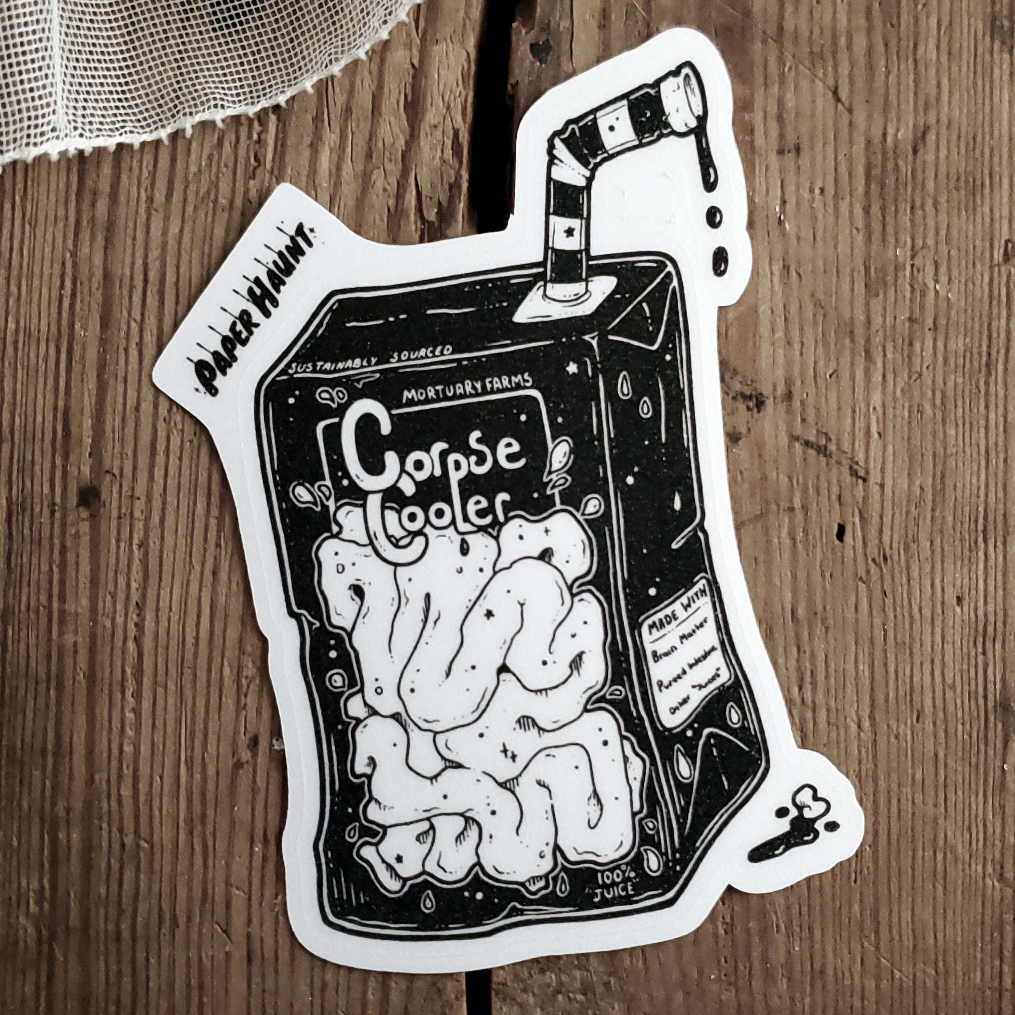 Zombie Juicebox STICKER