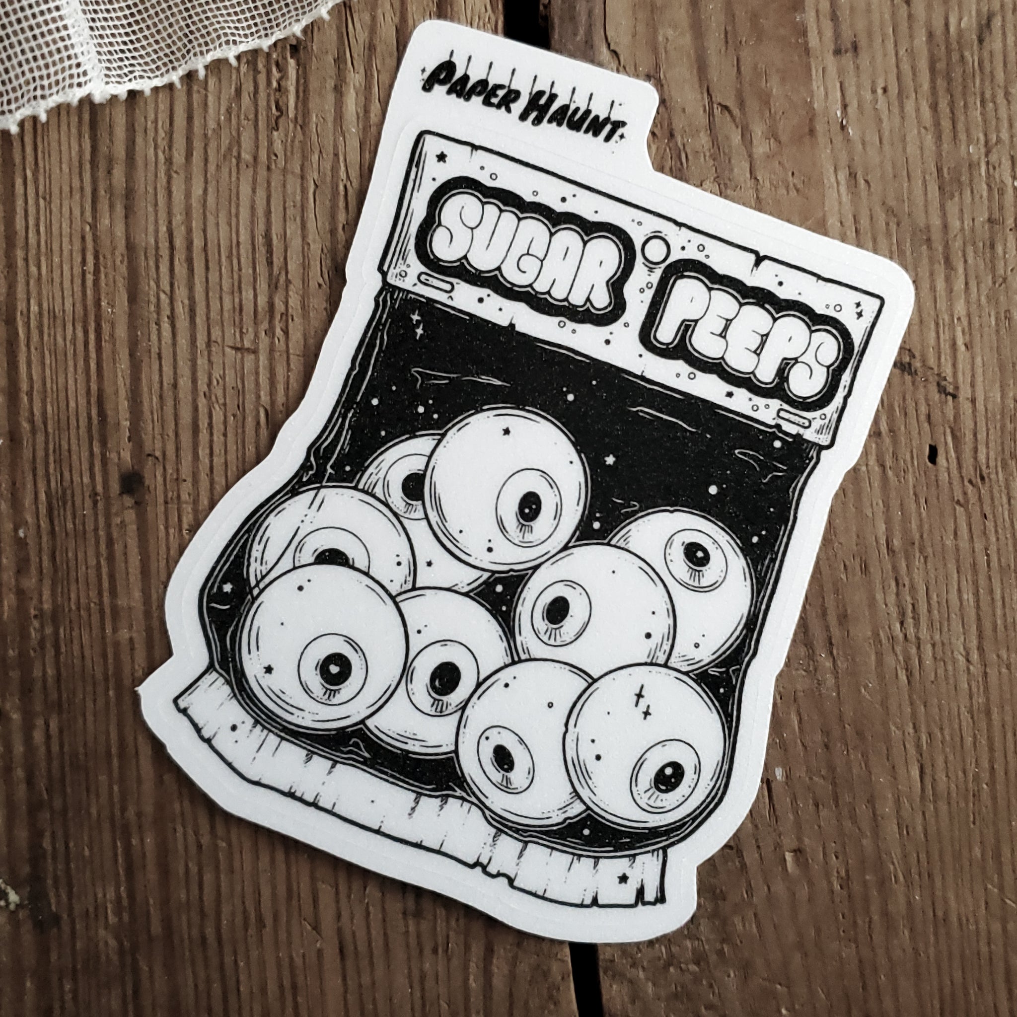 Sugar Peepers Candy Sticker