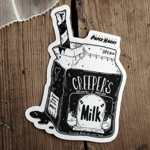 Zombie "Milk" Sticker