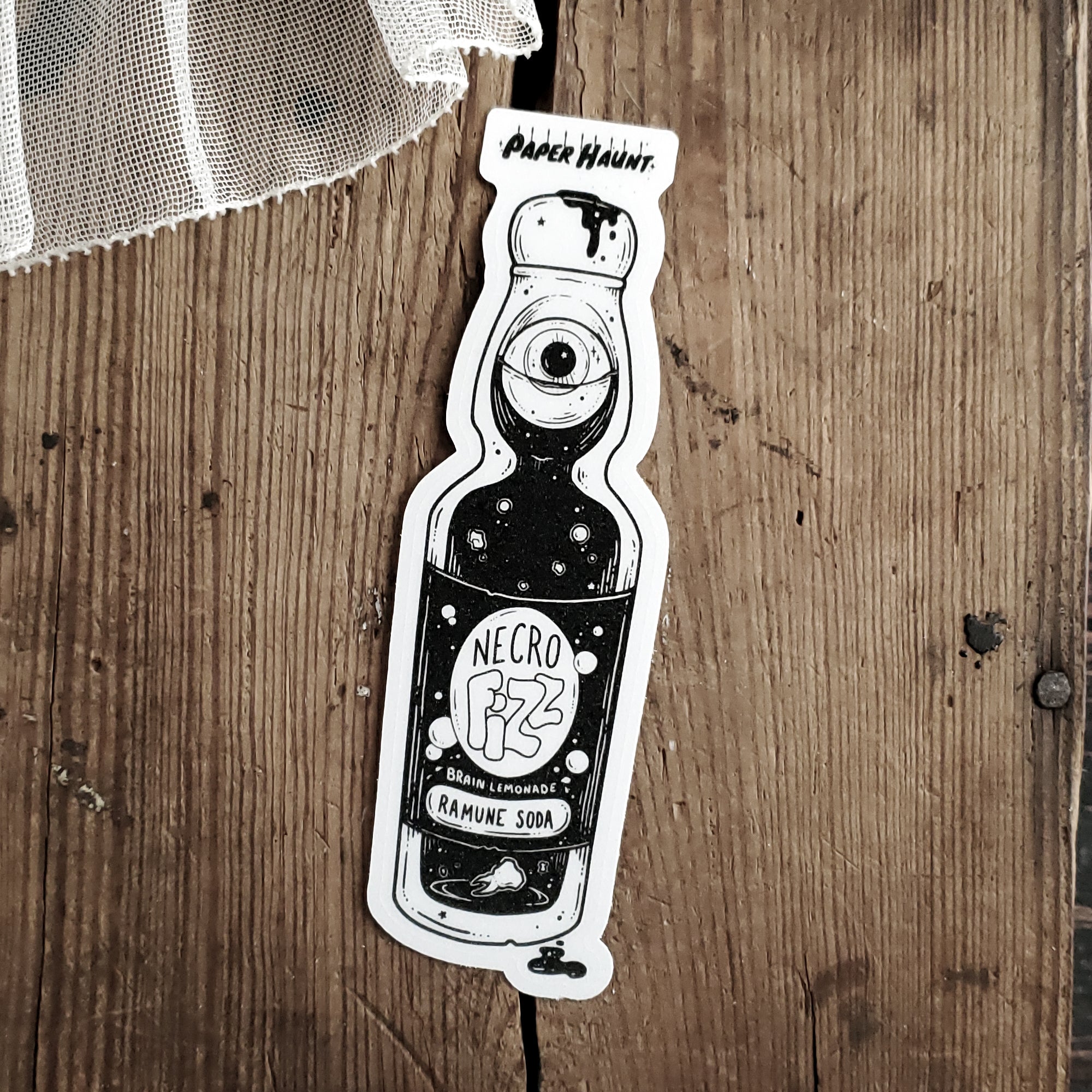 Ramune Zombie Soda sticker