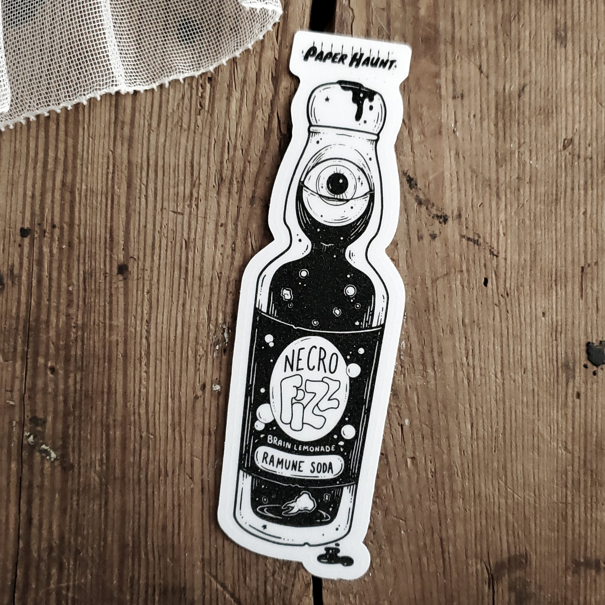 Ramune Zombie Soda sticker