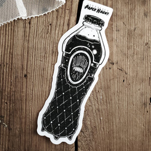 Blood Sugar Vampire Soda Bottle STICKER