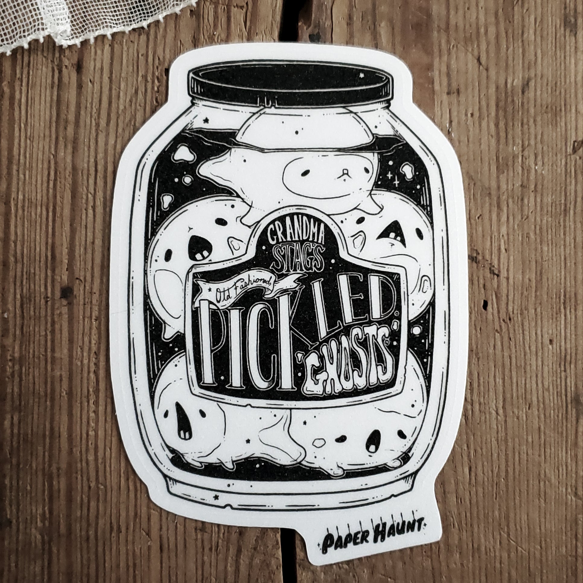 Pickled Ghosts Sticker