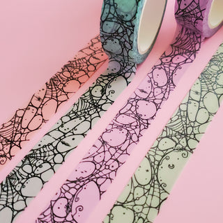 Pastel Web WASHI Tape - Paper Haunt / White Stag Art