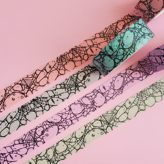 Pastel Web WASHI Tape - Paper Haunt / White Stag Art
