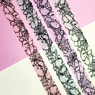 Pastel Web WASHI Tape - Paper Haunt / White Stag Art