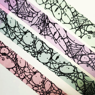 Pastel Web WASHI Tape - Paper Haunt / White Stag Art