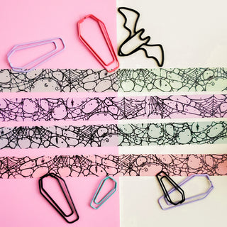 Pastel Web WASHI Tape - Paper Haunt / White Stag Art