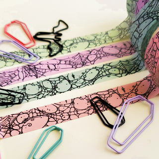 Pastel Web WASHI Tape - Paper Haunt / White Stag Art