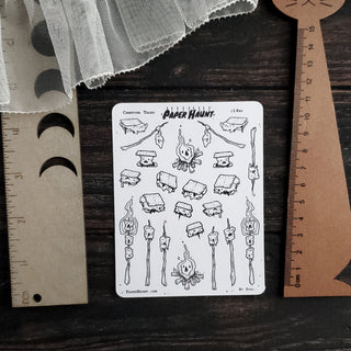 Smore sticker sheet - Paper Haunt / White Stag Art