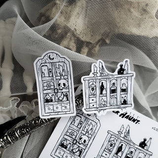 Potion Cabinet STICKER sheet - Paper Haunt / White Stag Art