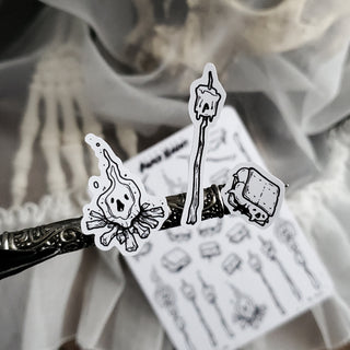 Smore sticker sheet - Paper Haunt / White Stag Art