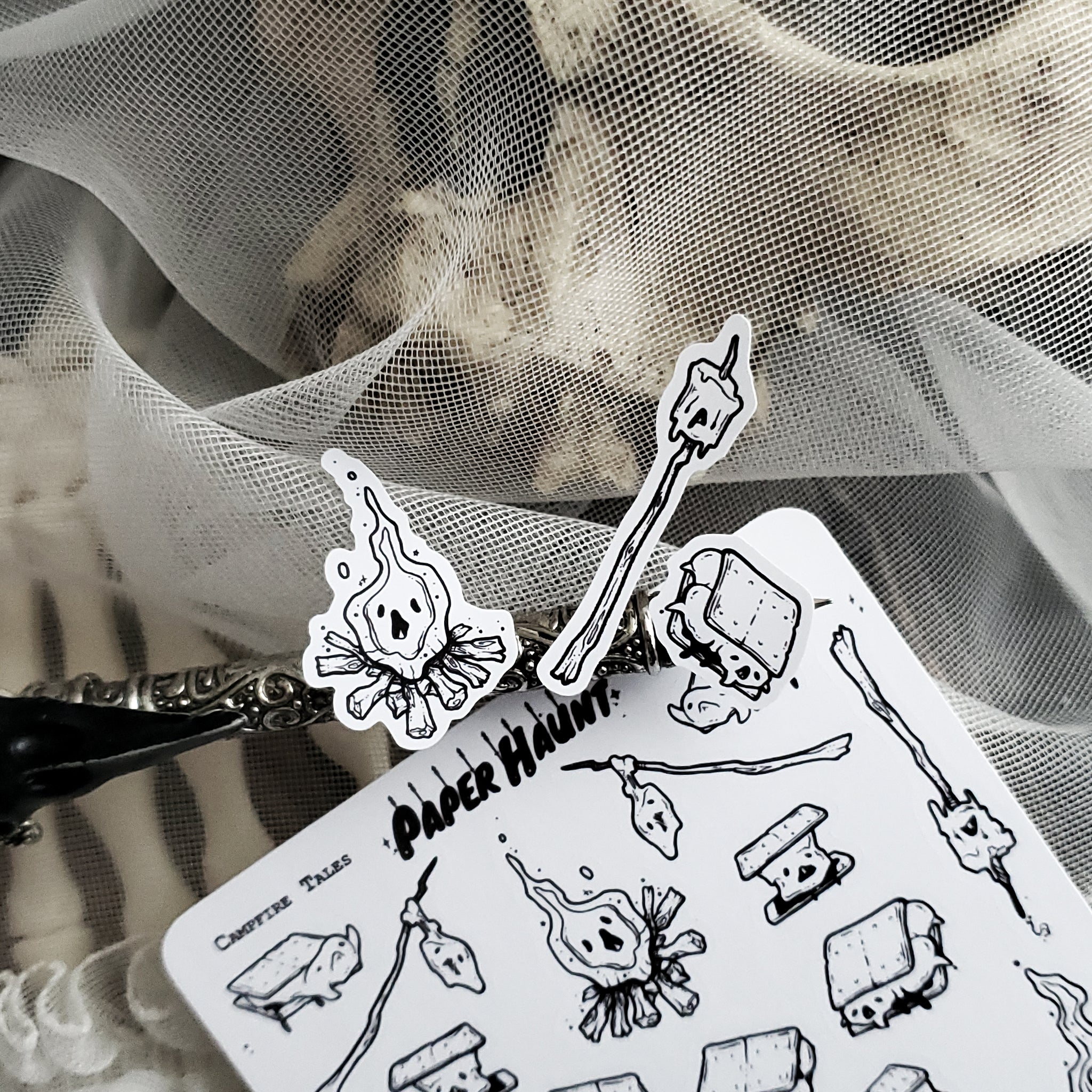 Smore sticker sheet - Paper Haunt / White Stag Art