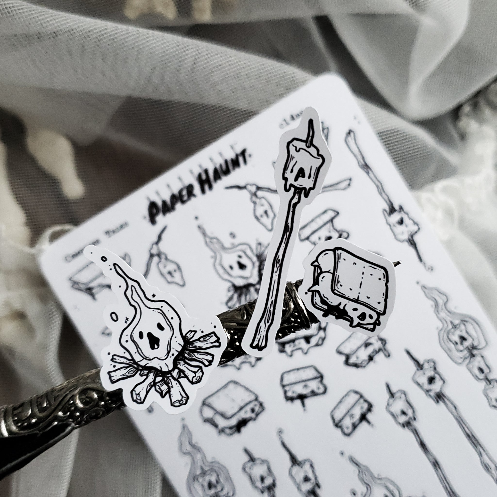 Smore sticker sheet - Paper Haunt / White Stag Art