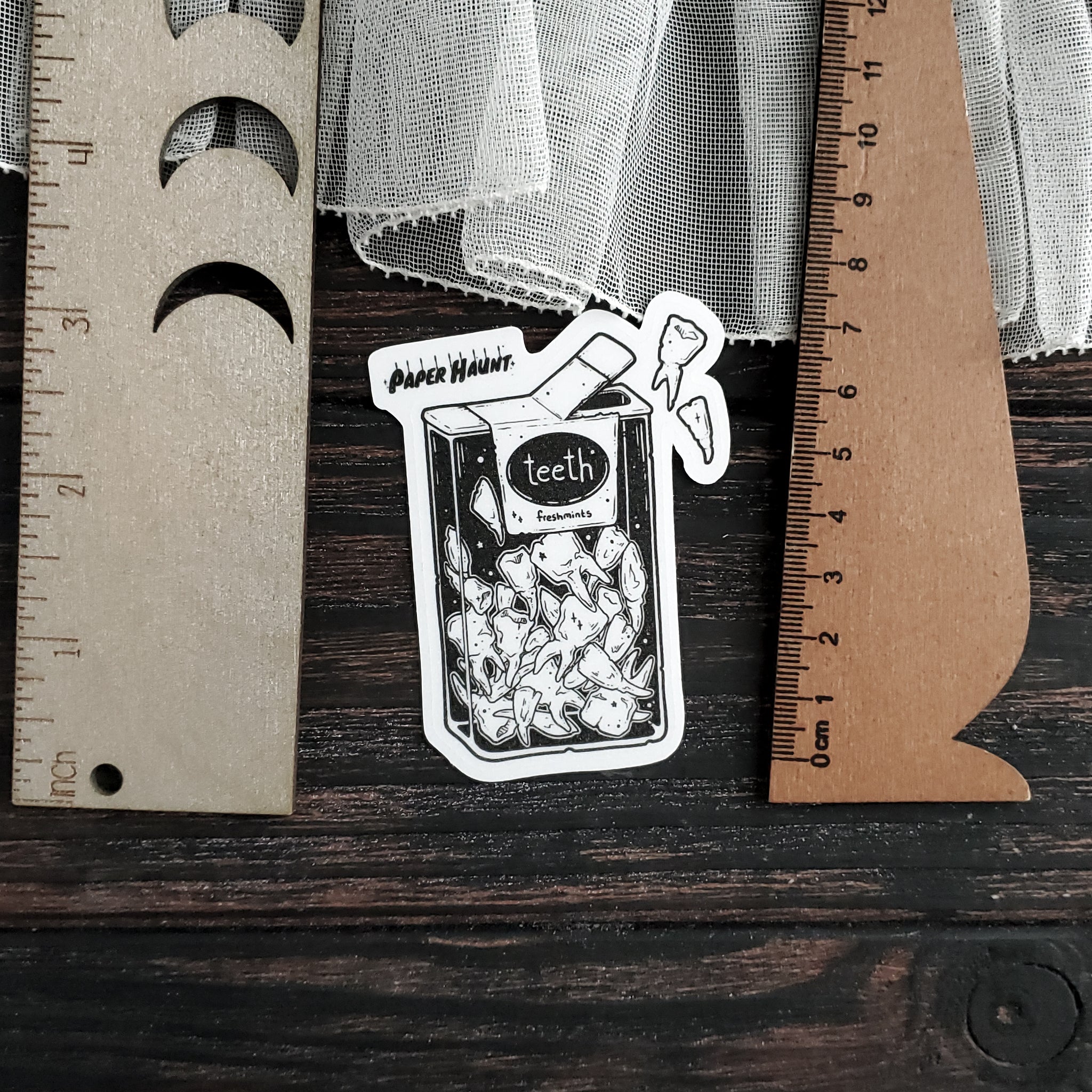 Teeth mint STICKER