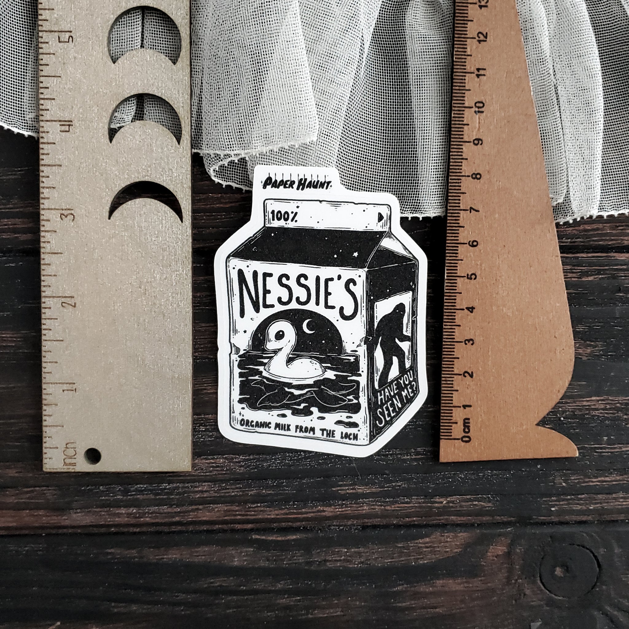 Nessie's Milk sticker- Loch ness (Copy)