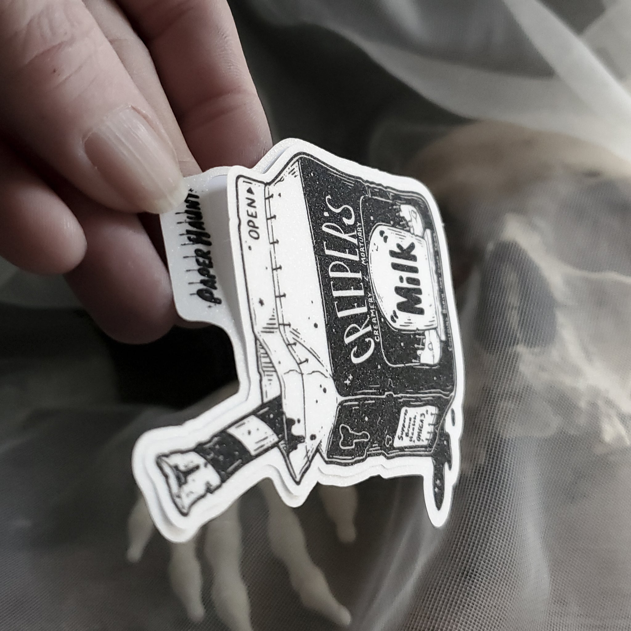 Zombie "Milk" Sticker