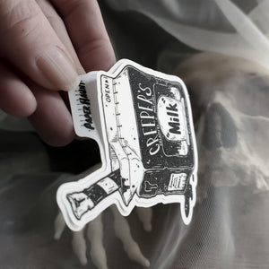 Zombie "Milk" Sticker
