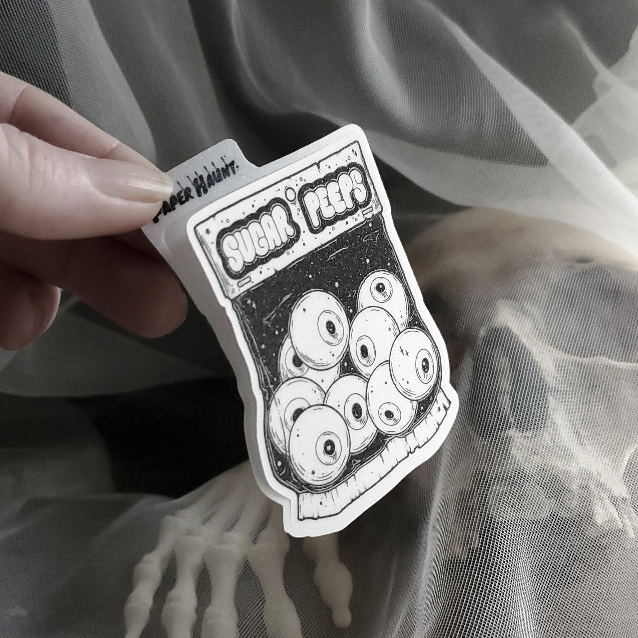 Sugar Peepers Candy Sticker