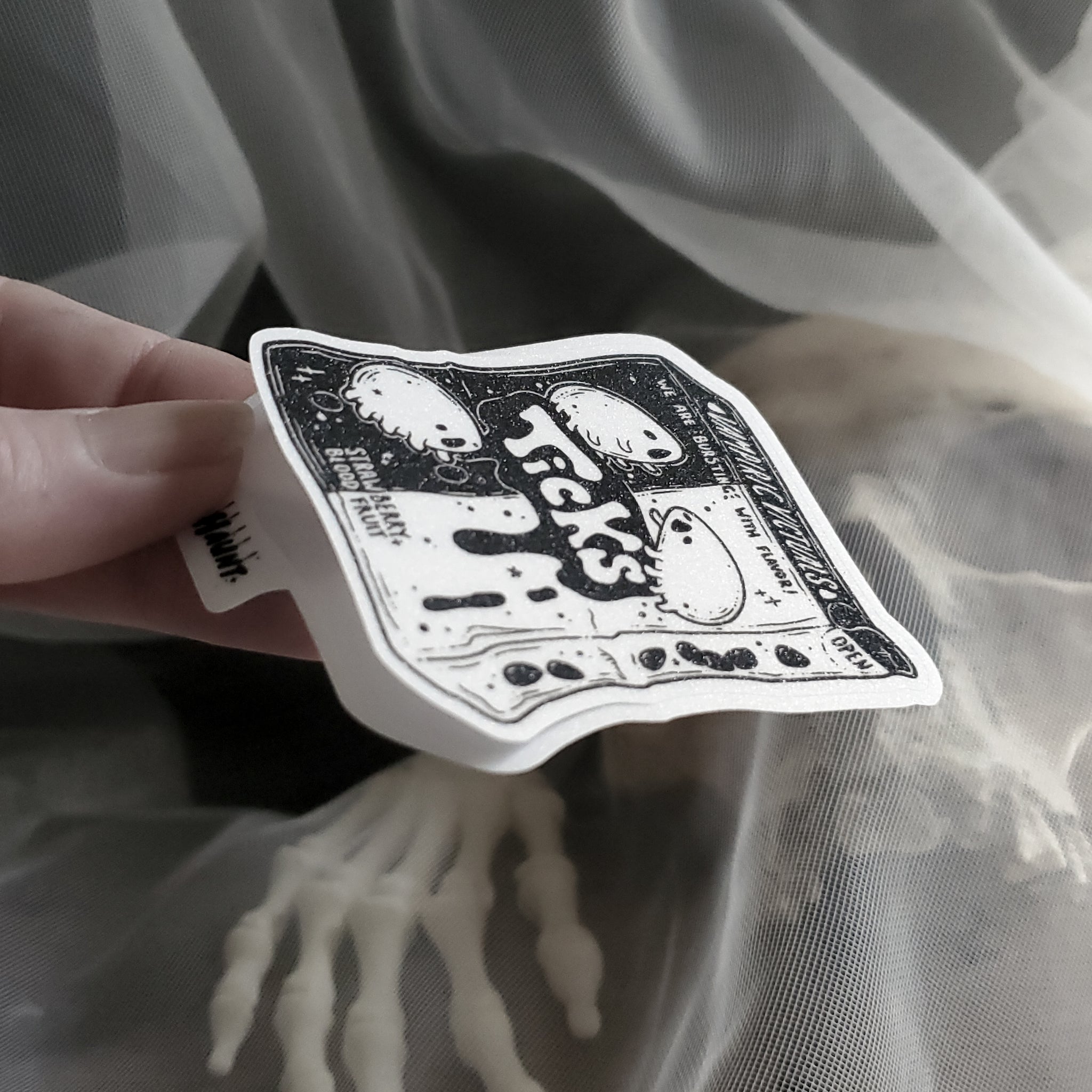 Vampire Candy Ticks sticker